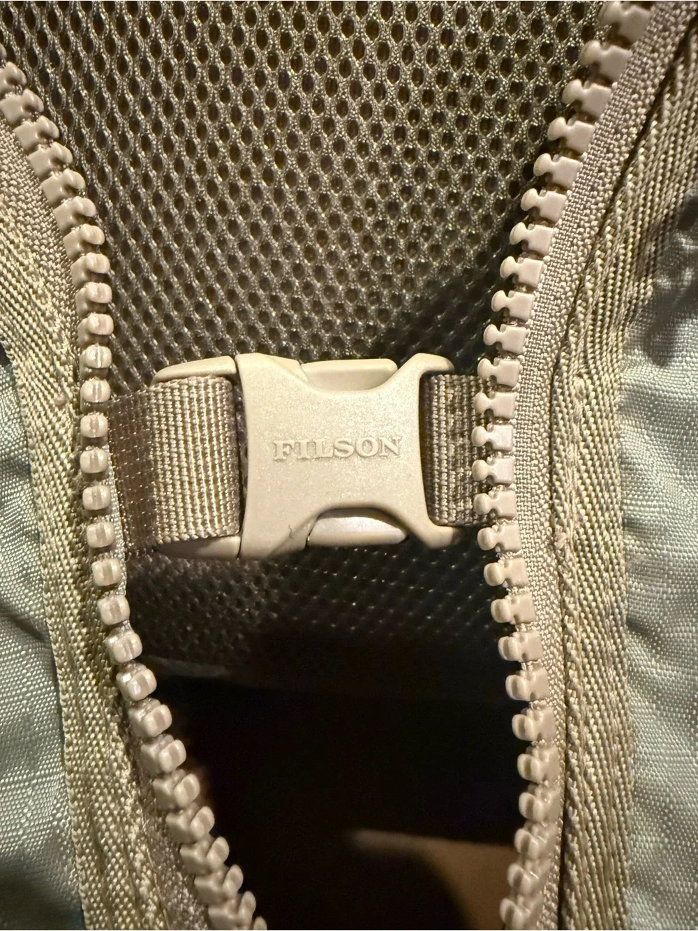 Filson Guide Fishing Vest with Backpack